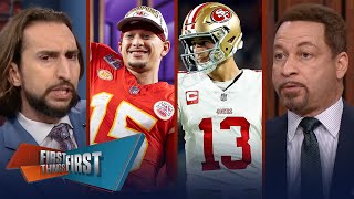 Chiefs over & 49ers under headline FTF’s projected AFC & NFC win totals | NFL | FIRST THINGS FIRST