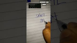 Shakil Name brand logo art🤑☺#short#trending#company#art