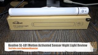 Kealive SL-LO1 Motion Activated Sensor Night Light Review