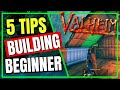 Valheim - 5 Tips for Early Beginner Base Building! @Vedui42