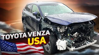 Toyota Venza USA Согнуло лонжероны