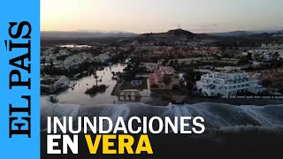 El mar devora varias calles y urbanizaciones en Vera (Almería) | EL PAÍS