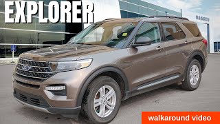 2021 Explorer XLT walkaround video