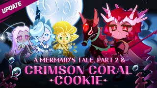 🌑 The eclipse has begun... A  Mermaid's Tale, Pt.2 🧜‍♀️ \u0026 Crimson Coral Cookie🪸