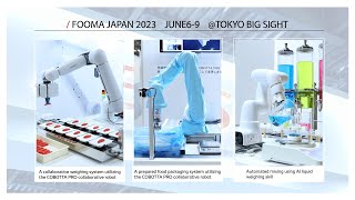 【FOOMA JAPAN 2023】DENSO WAVE Booth Report