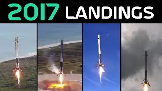 SpaceX Rocket Landings 2017