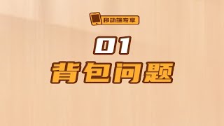 01背包问题【渡一教育】