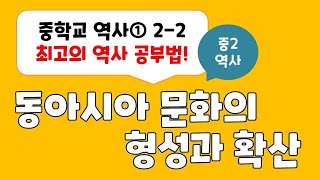 [2024년 중2역사] 2-2 동아시아 문화의 형성과 확산 / 위진남북조와 당, 그리고 일본