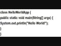 Java basic tutorial for begginers Hello world with notepad