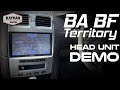 Kayhan Audio Ford BA/BF/Territory Head Unit Demo