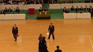 2018 関東学生剣道選手権 決勝 筑波大 星子 vs 中大 丸山