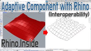 Rhino  Inside Tutorial | Adaptive Component for paneling