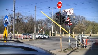 Spoorwegovergang Pančevo (Панчево) (SRB) // Railroad crossing // Железнички прелаз