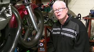 Moto Guzzi 750 Breva Front Wheel Removal