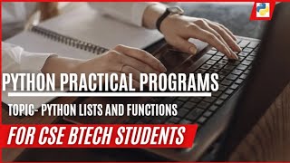 Finding largest number of a list|Functions: Append, Delete and Display elements of list @VR-Universe