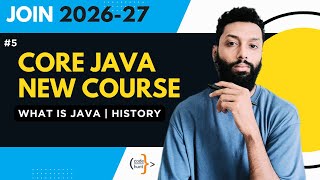 ๐ป Core Java | 2026โ27 | What is Java? & History of Java | CodeHunt | Saif Sir