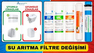 💧 Su Arıtma Filtre Değişimi: İhlas ve Tüm Kapalı Kasalar İçin Mükemmel Uyum! 🔧✨