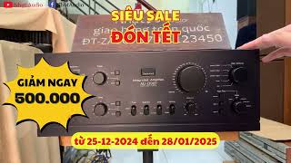 SALE SANSUI AU D907, 250W, 8 SÒ SẮT, TIẾNG TRONG \u0026 HAY, CHƠI LOA NHẬT HẾT NƯỚC CHẤM (6T5) NHỰT AUDIO