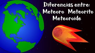 ☄️ Diferencias entre Meteoro, Meteorito y Meteoroide ☄️ [Fácil y Rápido]