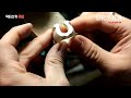 왁스카빙으로 말굽반지 완성하기 horseshoe ring waxcarving