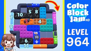 Color Block Jam Level 964 Solution Walkthrough