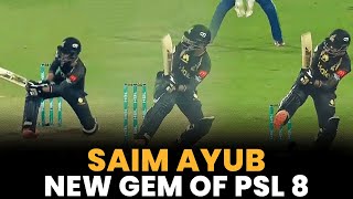 The Future is Very Bright Because SAIM AYUB is Here | HBL PSL 8 | MI2A