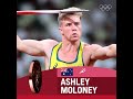 It's Bronze for Ashley Moloney of AUS in the men's decathlon!