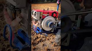 Kamco Kmb200 power Trailer Plowing the ground #viralvideo