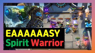 [Mobile Legends Magic Chess S17] EAAAAAAAAAASY, OP combo Spirit Warrior