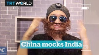 Chinese state media mocks India in viral video