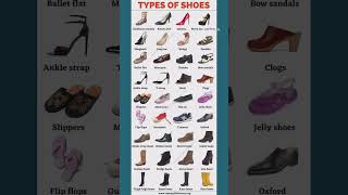 Types of Shoes With name for women's #shortsvideo #viralshort #shoes