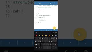 Python program to solve the quadratic equation | Python Tutorial | Python for beginners #python