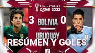 🔴 BOLIVIA vs. URUGUAY (3-0) - Resumen y Goles: ARCE y MARTINS - Eliminatorias Sudamericanas 2022
