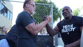 2 Goats Walk Into a Gym - The Arnold and Ronnie Workout