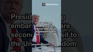 Trump's Rare Second State Visit to UK and Arizona Funeral Plans #usanews #breakingnews