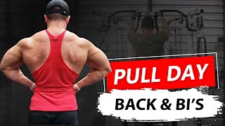 Best Pull Day Workout//Build Bigger Back and Bi's💪🏻