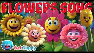 The Flower Dance| Fun Kids' Song About Flowers| GetGiggly Nursery Rhymes and Kids Songs