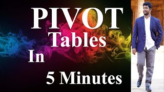 Excel Pivot Table EXPLAINED in 5 Minutes.@vestechinfo4407