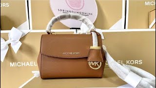 Michael Kors Ava Extra-Small Saffiano Leather Crossbody in Luggage by @springflingmnlph