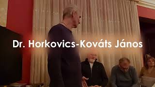 Dr. Horkovics-Kováts János előadása