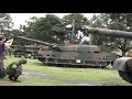 平成30年中央観閲式 10式戦車の姿勢制御（4Ｋ動画）