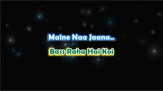 Is this Love - Kismat Konnection - Karaoke with Female Vocals