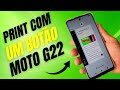 MOTOROLA MOTO G22: COMO TIRAR UM PRINT DA TELA DO CELULAR COM APENAS UM BOTÃO