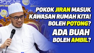 Prof Dr MAZA - Pokok Jiran Masuk Kawasan Rumah Kita! Boleh Potong? Ada Buah Boleh Ambil?