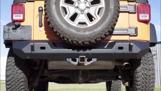 Installing a CrawlTek Revolution Pyro Rear Bumper