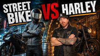 The TRUTH About Harleys VS Street Bikes