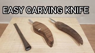 (Basics) How To Make a Carving Knife