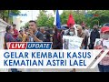 Aksi Damai Jilid VI Aliansi Peduli Kemanusiaan Kasus Kematian Astri & Lael, Massa Bawa Pakaian Dalam