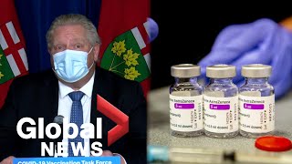 Coronavirus: Doug Ford, officials outline Phase 2 of Ontario’s vaccine plan | FULL