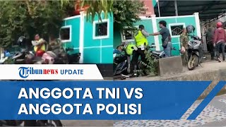 Viral Video Detik-detik Adu Jotos Oknum TNI vs Oknum Polisi di Ambon, Baku Hantam saat Pakai Seragam